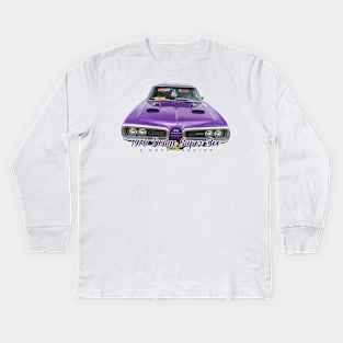 1970 Dodge Super Bee 2 Door Hardtop Kids Long Sleeve T-Shirt